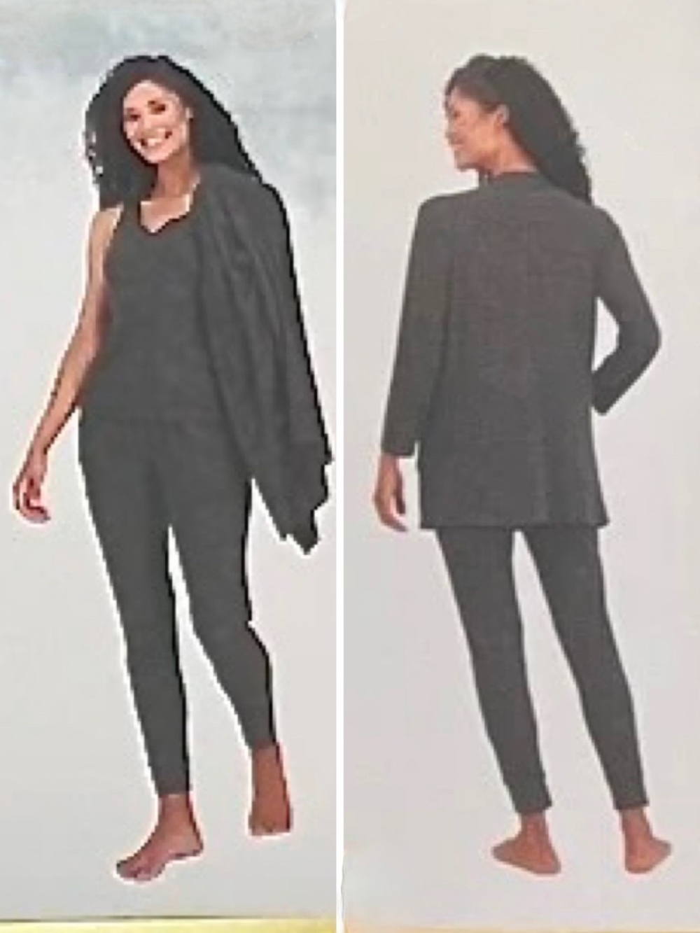 Live 2 Lounge Women's 4-Piece Lounge Set (M)